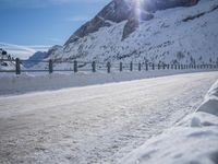 Germany's Mountain Pass: Sunrise Over a Glacial Landscape
