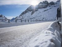Germany's Mountain Pass: Sunrise Over a Glacial Landscape