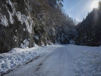 Germany's Mountain Pass: A Winter Wonderland