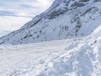 Germany's Mountain Range: Winter Landscape