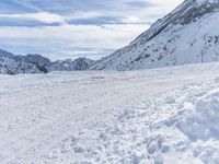 Germany's Mountain Range: Winter Landscape
