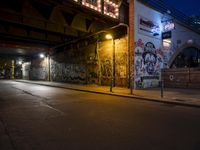 Germany Night in Urban Neighborhood