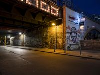 Germany Night in Urban Neighborhood