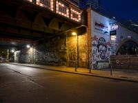 Germany Night in Urban Neighborhood