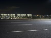 Nighttime Cityscape of Berlin, Germany