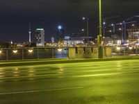 Nighttime Cityscape of Berlin, Germany