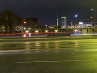 Nighttime Cityscape of Berlin, Germany