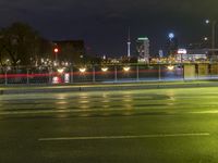 Nighttime Cityscape of Berlin, Germany