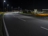 Germany Nighttime Modern City View