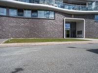 Germany Office Building with Brick Wall