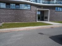 Germany Office Building with Brick Wall