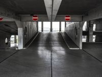 Parking Garage on a Concrete Street in Germany