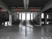 Parking Garage on a Concrete Street in Germany