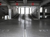 Parking Garage on a Concrete Street in Germany