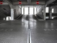 Parking Garage on a Concrete Street in Germany