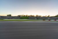 Germany's Race Track at Dawn Under a Clear Sky