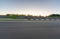 Germany's Race Track at Dawn Under a Clear Sky