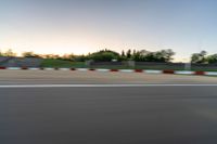 Germany's Race Track at Dawn Under a Clear Sky