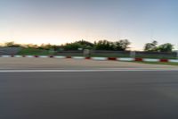 Germany's Race Track at Dawn Under a Clear Sky