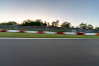 Germany's Race Track at Dawn Under a Clear Sky