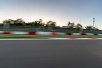 Germany's Race Track at Dawn Under a Clear Sky