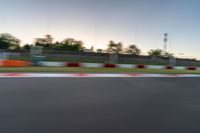 Germany's Race Track at Dawn Under a Clear Sky