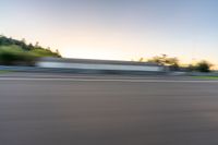 Germany's Race Track at Dawn Under a Clear Sky