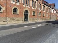 Germany Residential Area with Brick Architecture