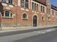 Germany Residential Area with Brick Architecture