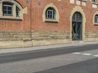 Germany Residential Area with Brick Architecture 003