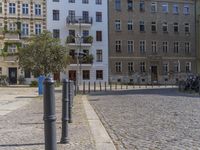 Residential Area in Germany: A Day in the Quaint Cobble Stone Streets