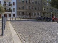 Residential Area in Germany: A Day in the Quaint Cobble Stone Streets