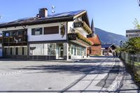 Residential Area in Germany: Street View in Munich on a Sunny Day