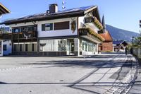 Residential Area in Germany: Street View in Munich on a Sunny Day