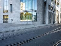there is an image of a city street that looks so beautiful from here it appears to be an urban setting
