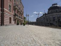 Germany Residential Neighborhood Cobble Stone 001