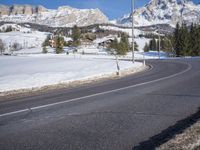 Germany Road: Wet Highway through a Mountain Pass