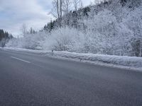 Germany's Snowy Mountain Road