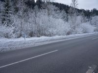Germany's Snowy Mountain Road