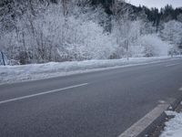 Germany's Snowy Mountain Road