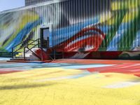 Exploring Germany: Vibrant Street Art and Red Murals