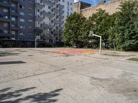 Urban Basketball Court in Berlin, Germany