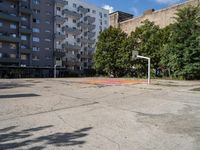 Urban Basketball Court in Berlin, Germany