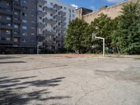 Urban Basketball Court in Berlin, Germany