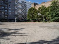 Urban Basketball Court in Berlin, Germany