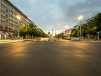 Germany Urban City Streets at Night 001