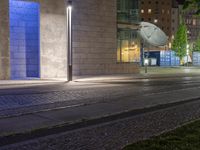 Urban Cityscape of Germany: Cobblestone Roads and Modern Architecture