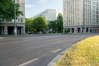 Germany Urban City Streets with Modern Buildings 001