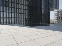 Germany's Urban Design: A City Plaza with Stunning Reflections