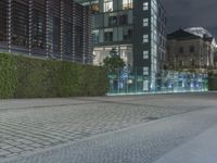 Germany Urban Design: Cobblestone Road Lighting